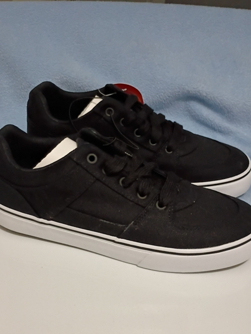 wonder nation Black Kids Sneakers with White Midsole